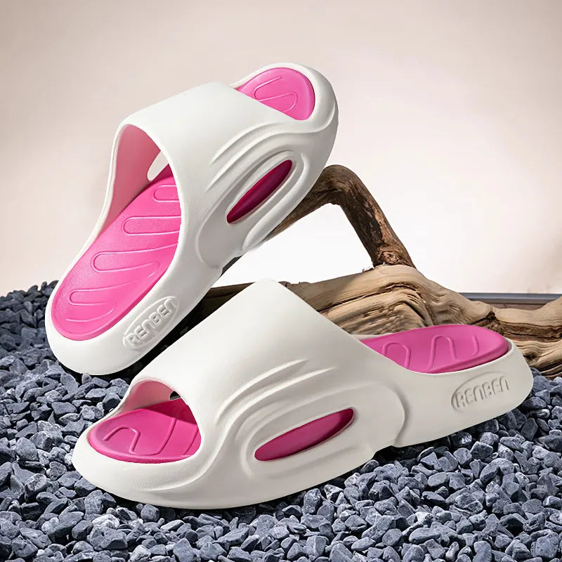 Cloud‑Cushion Comfort Slides