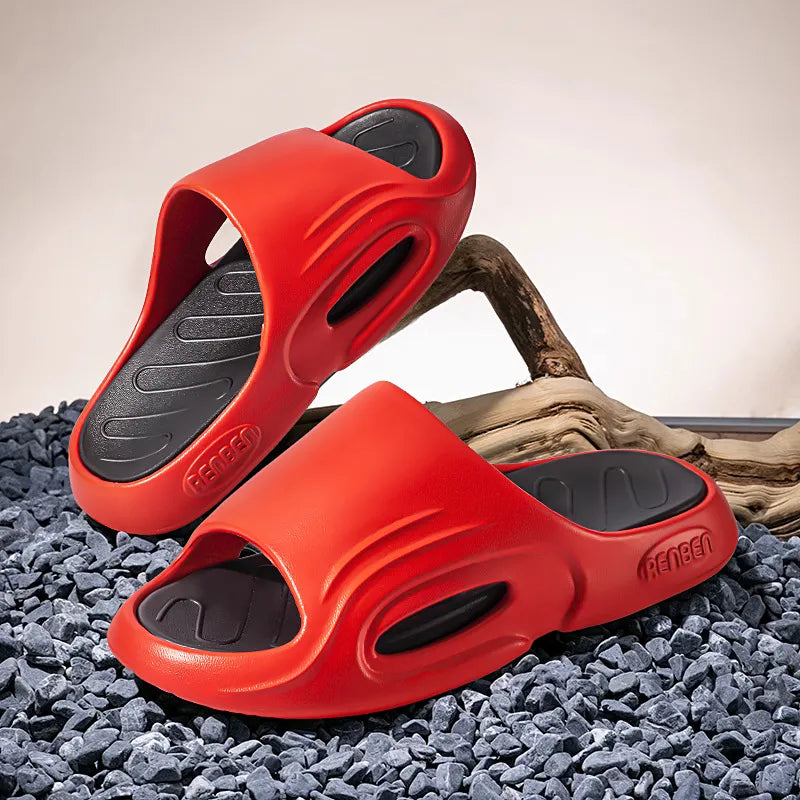Cloud‑Cushion Comfort Slides