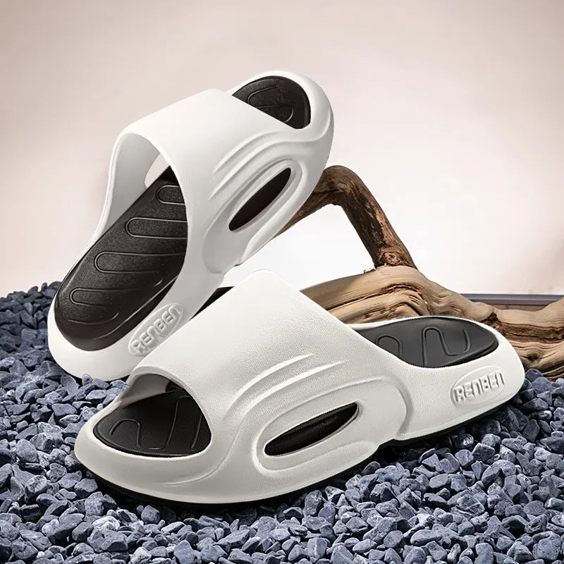 Cloud‑Cushion Comfort Slides